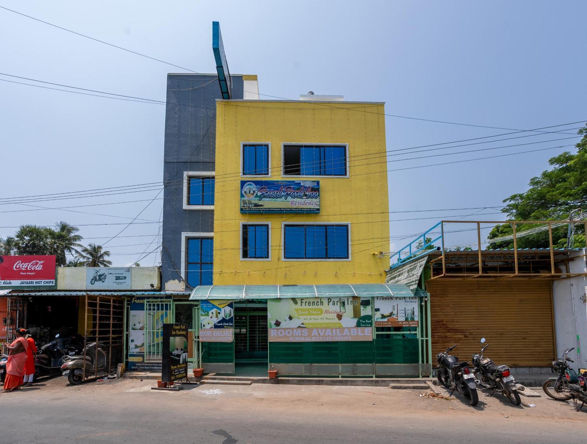 French Park Inn Pondicherry Exterior foto
